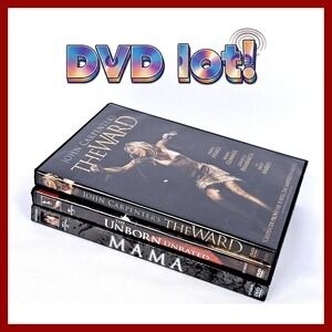 John Carpenter The Ward Mama Unborn Horror DVD Lot Amber Heard Jessica Chastain